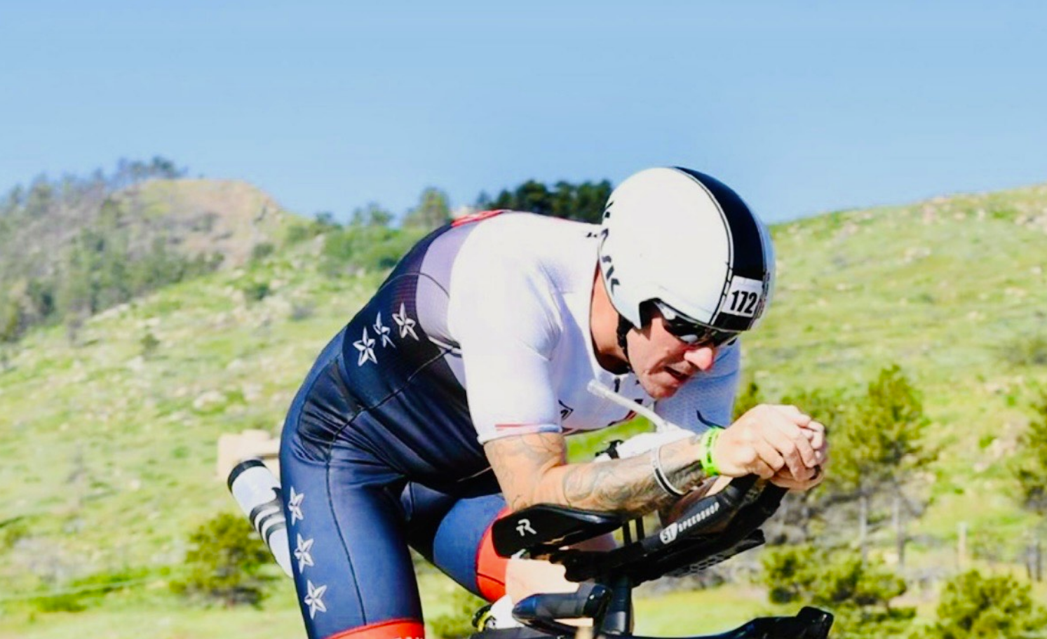 Kenny biking